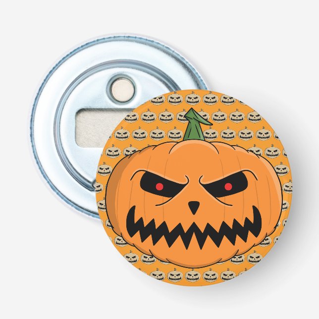 Jack O'Lantern Halloween Flaschenöffner (Vorderseite)