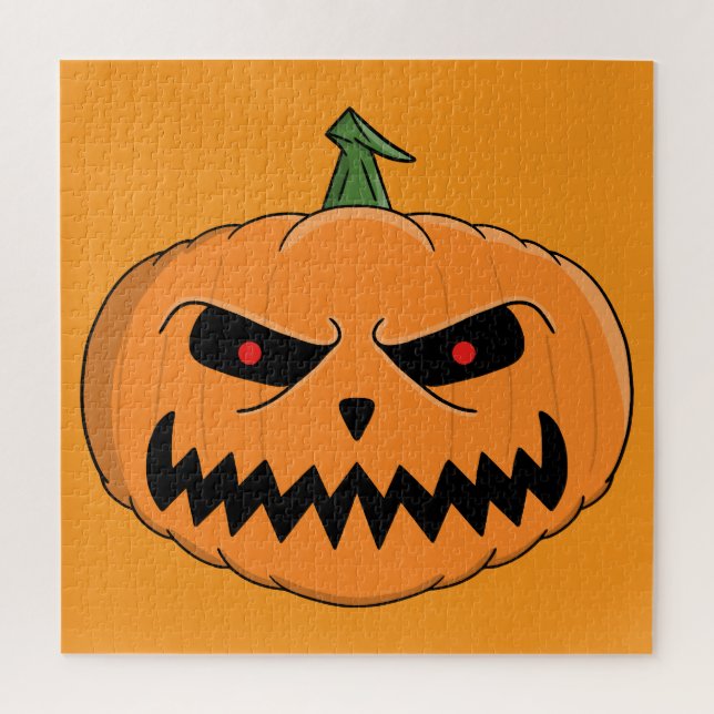 Jack O'Lantern Halloween Puzzle (Vertikal)