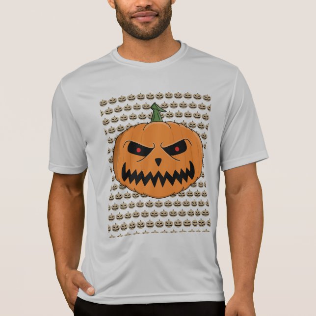 Jack O'Lantern Halloween T-Shirt (Vorderseite)