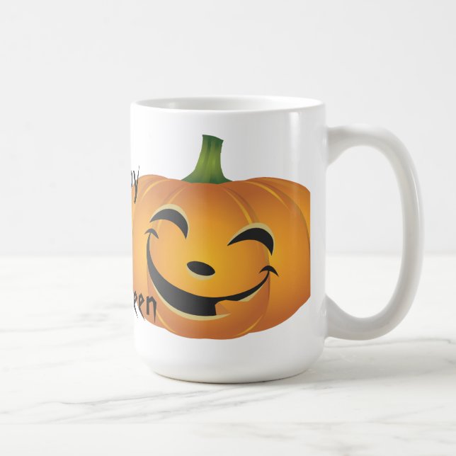 Jack O'Lantern Halloween Tasse (Rechts)