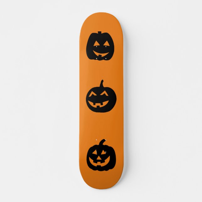 JACK O'LANTERN PUMPKIN SKATEBOARD DECK (Vorne)
