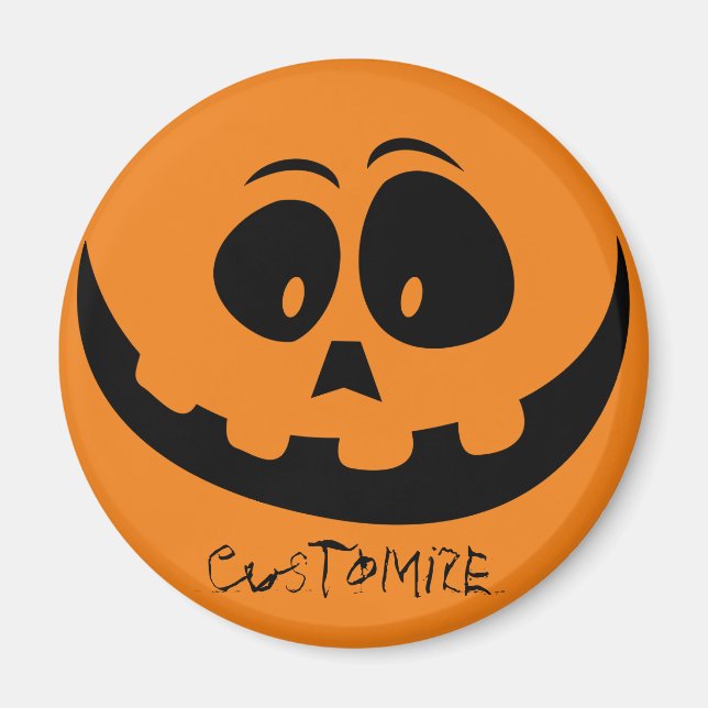Jack O'lantern Smile Thunder_Cove Magnet (Vorne)
