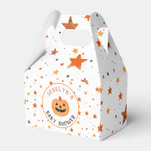 Jack o'lantern Star Pattern Halloween Kinderdusche Geschenkschachtel
