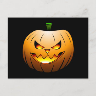 Jack O'lanterns Halloween Postkarte