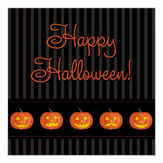 Jack O'Lanterns! Poster (Vorderseite)