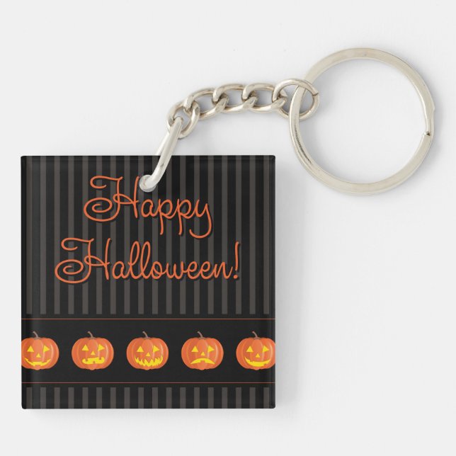 Jack O'Lanterns! Schlüsselanhänger (Rückseite)