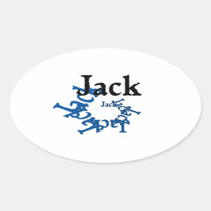 Jack Ovaler Aufkleber