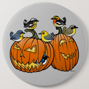 Jack O'Warbler Button