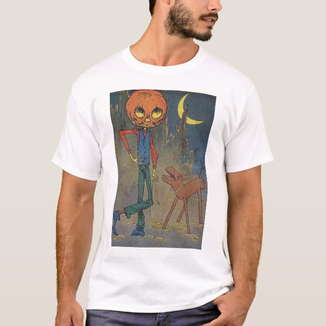 Jack Pumpkinhead und der Sägebock T-Shirt (Vorderseite)