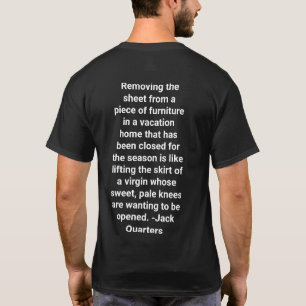 Jack Quarters Gedicht Hankamer Artjunkhaus Peace A T-Shirt