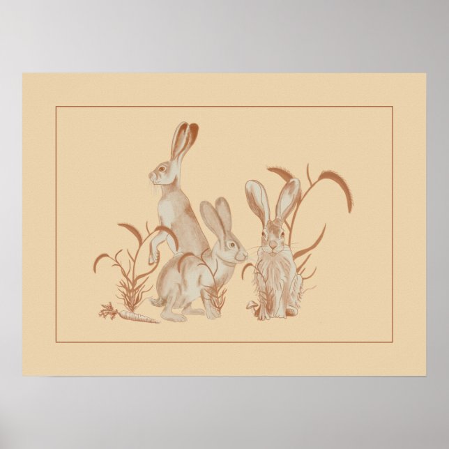 Jack Rabbit und Freunde Poster (Vorne)