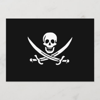 Jack Rackham Einladungskarten