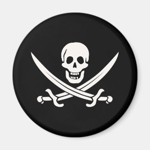 Jack Rackham Pirat Magnet