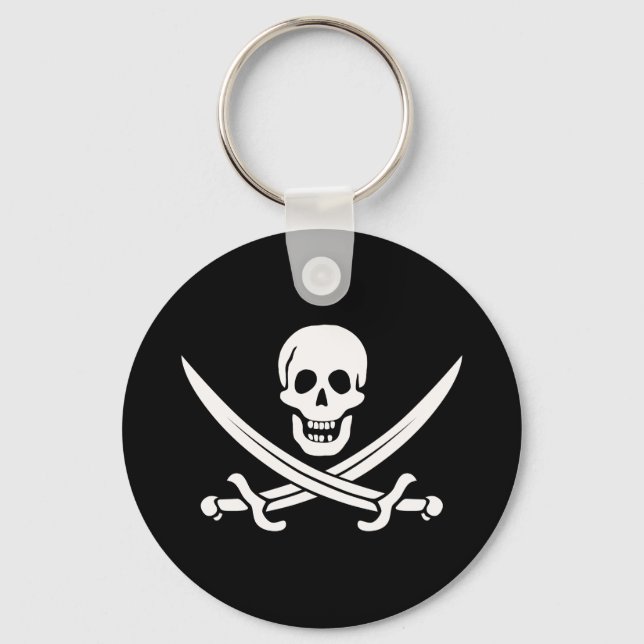 Jack Rackham Pirate Schlüsselanhänger (Vorderseite)