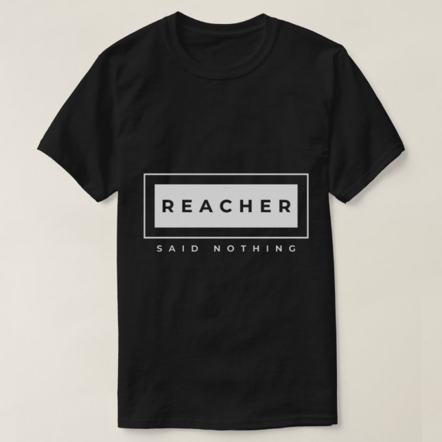 Jack Reacher (3) T-Shirt (Design vorne)