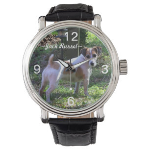 Jack-Russel-Hundeuhr Armbanduhr