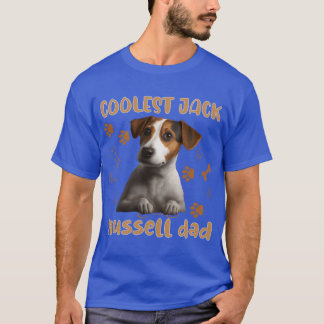 Jack Russel Liebhaber Zitat Jack Russell Vater vin T-Shirt