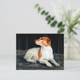 Jack Russel Postcard Postkarte