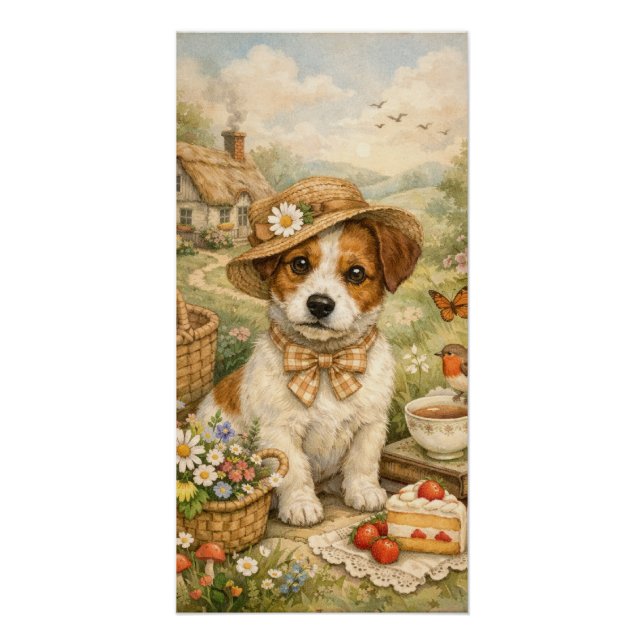 Jack Russel Terrier Poster (Vorderseite)