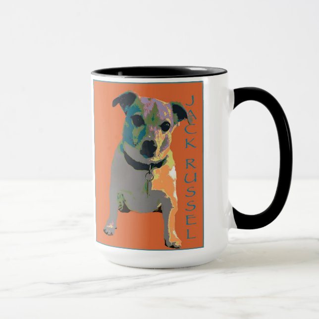Jack-Russel-Terrier-Tasse Tasse (Rechts)