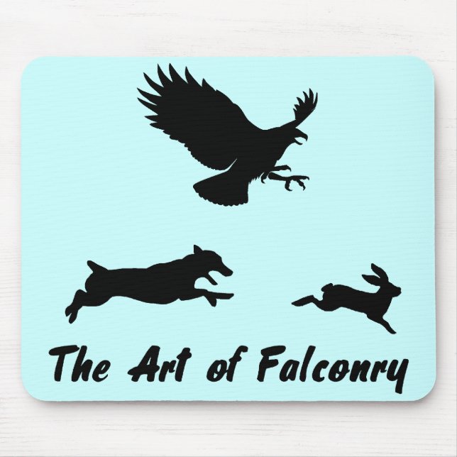Jack Russel und Falknerei Mousepad (Vorne)