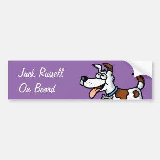 Jack-Russell-Autoaufkleber Autoaufkleber