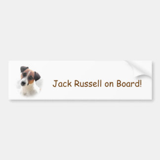 Jack-Russell-Autoaufkleber Autoaufkleber
