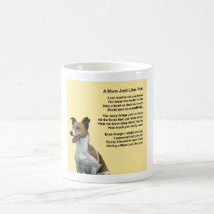 Jack Russell Design Tasse mit einem Mama Gedicht