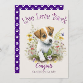 Jack Russell Dog Adoption, Gotcha Tag Karte