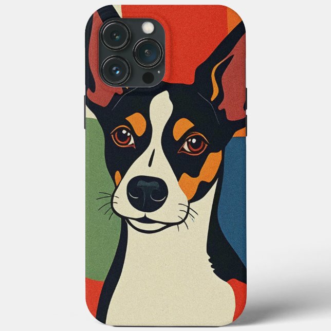 Jack Russell Dog Design Case-Mate iPhone Hülle (Rückseite)