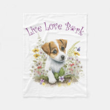 Jack Russell Dog Mama Floral