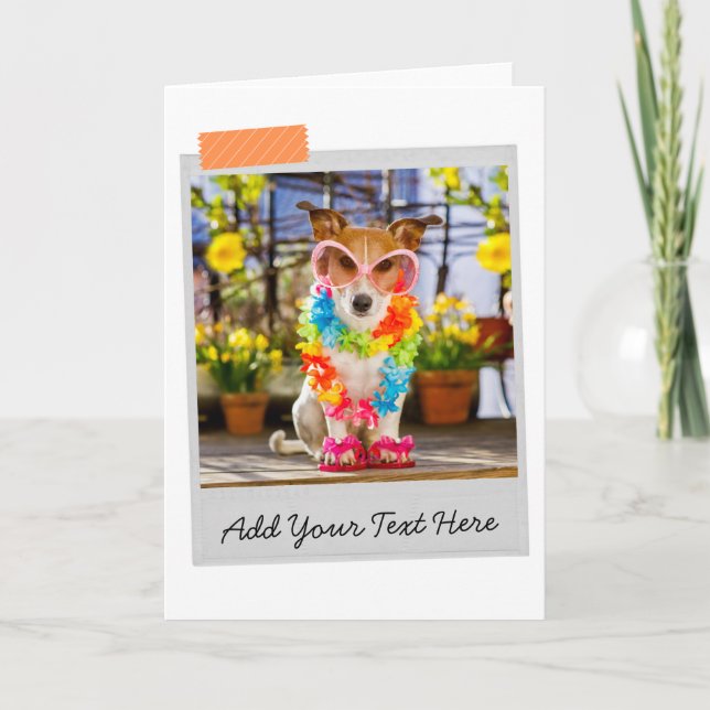 Jack Russell Funny Card Karte (Vorderseite)