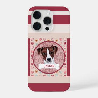 Jack Russell Herz iPhone 11 Pro Hülle iPhone 15 Pro Hülle