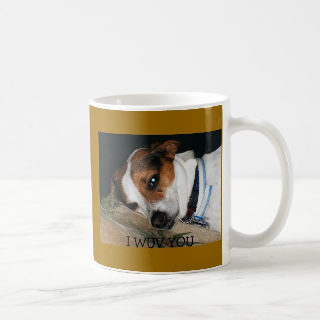 Jack-Russell-Liebe Tasse (Rechts)