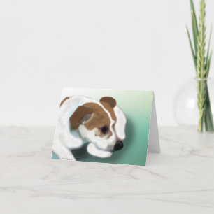 Jack-Russell-Mischung Karte