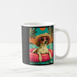 Jack Russell mit Sonnenbrille Süßer Hund Trocal ol Kaffeetasse