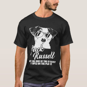 Jack Russell Offizieller Hund der Coolsten Mensche T-Shirt