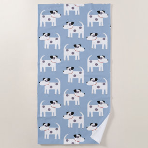 Jack Russell Parson Terrier Dog Pattern Strandtuch