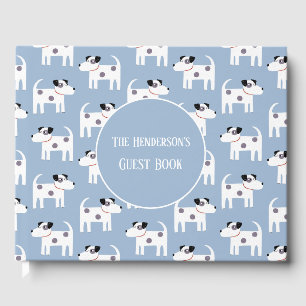 Jack Russell Parson Terrier Dog Personalisiert Gästebuch