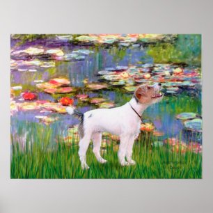 Jack Russell (Parsonsterrier)  - Lilien 2 Poster