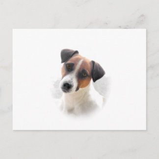 Jack Russell Postcard Postkarte