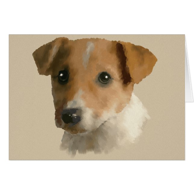Jack Russell Puppy (Vorderseite (Horizontal))