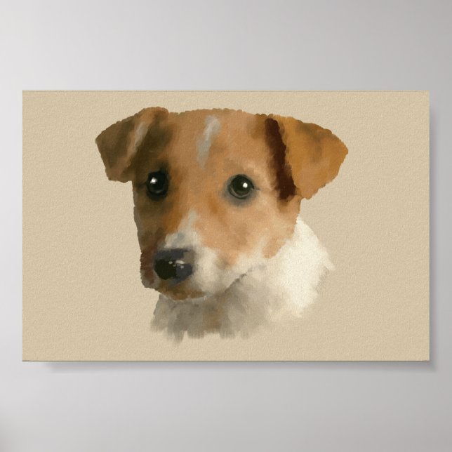 Jack Russell Puppy Poster (Vorne)