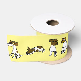 Jack Russell Satinband