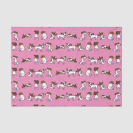 Jack Russell Seidenpapier