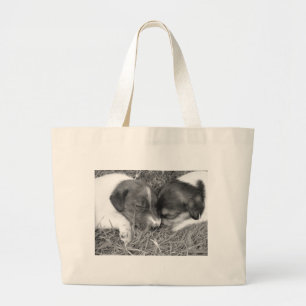 Jack-Russell-Tasche Jumbo Stoffbeutel