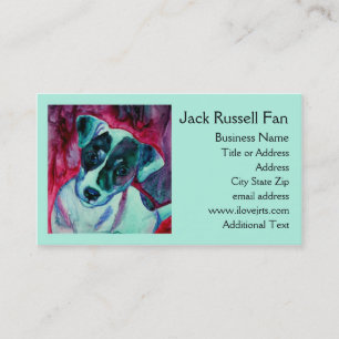Jack Russell Terrier Business Card - "Julep" Visitenkarte