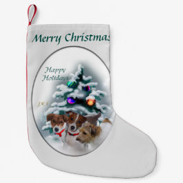 Jack Russell Terrier Christmas Kleiner Weihnachtsstrumpf