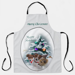Jack Russell Terrier Christmas Schürze