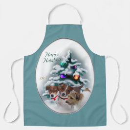 Jack Russell Terrier Christmas Schürze